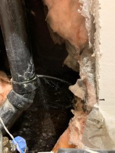 Leaky pipe in Missisauga