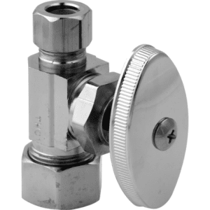 Toilet shut off valve