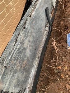 weeping tile installation 