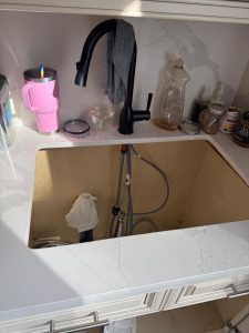 Counter Prepared For Sink Installation 